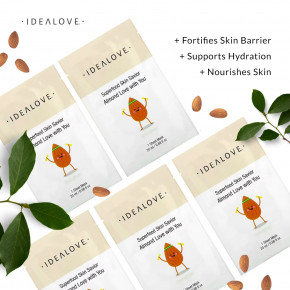 Idealove, Superfood Skin Savior, маска для лица с суперфудами, миндаль, 5 шт. по 20 мл (0,68 жидк. унции) в Москве - eco-herb.ru | фото