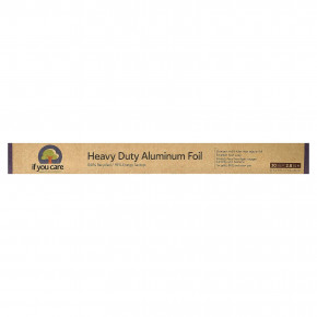 If You Care, алюминиевая фольга для сверхмощной обработки, 30 квадратных футов (23 фута x 15,75 дюйма) - описание | фото