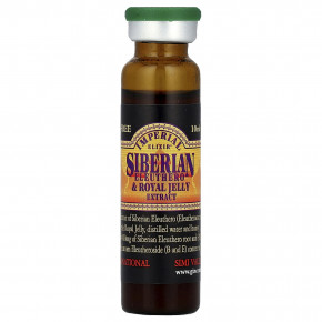 Imperial Elixir, экстракт элеутерококка колючего и маточного молочка, без спирта, 30 флаконов, по 10 мл (0,34 жидк. унции) каждый в Москве - eco-herb.ru | фото