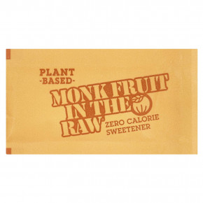 In the Raw, Monk Fruit In The Raw®, нулевой подсластитель, 40 пакетиков, 32 г (1,12 унции) в Москве - eco-herb.ru | фото