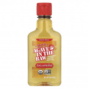In the Raw, Organic Hot Agave In The Raw®, халапеньо, 283 г (10 унций) - описание | фото