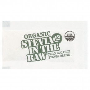 Organic Stevia In the Raw®, ноль калорийная смесь стевии, 40 пакетиков, 32 г (1,12 унции) в Москве - eco-herb.ru | фото