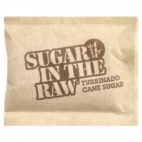 In the Raw, Sugar In The Raw®, тростниковый сахар Turbinado, 100 пакетиков, 453 г (16 унций) в Москве - eco-herb.ru | фото