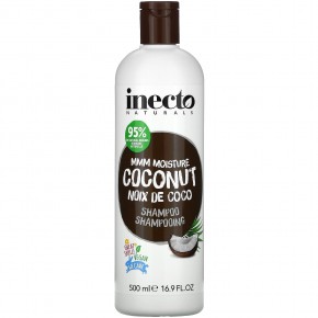 Inecto, шампунь с кокосом, для интенсивного увлажнения, 500 мл (16,9 жидк. унции) в Москве - eco-herb.ru | фото