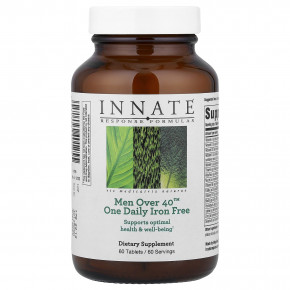 Innate Response Formulas, Men старше 40™, одна таблетка в день, без железа, 60 таблеток - описание | фото
