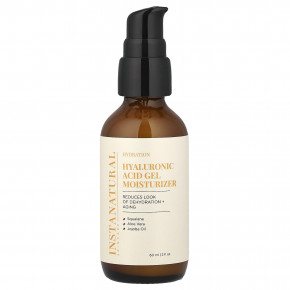 InstaNatural, увлажняющий гель с гиалуроновой кислотой, 60 мл (2 жидк. унции) в Москве - eco-herb.ru | фото