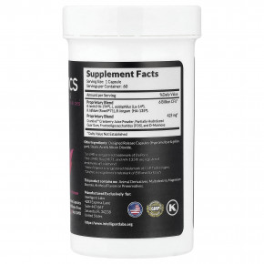 Intelligent Labs, пробиотики и пребиотики с фруктоолигосахаридами для женщин, 60 вегетарианских капсул в Москве - eco-herb.ru | фото