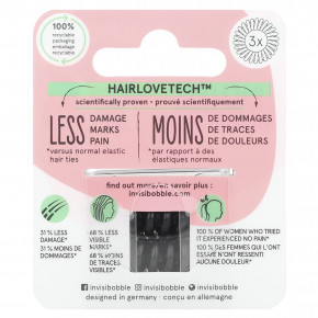 Invisibobble, кольцо для волос, оригинальный вкус, черный, 3 шт. (Товар снят с продажи) в Москве - eco-herb.ru | изображение Invisibobble, кольцо для волос, оригинальный вкус, черный, 3 шт. (Товар снят с продажи) в Москве - eco-herb.ru | фото