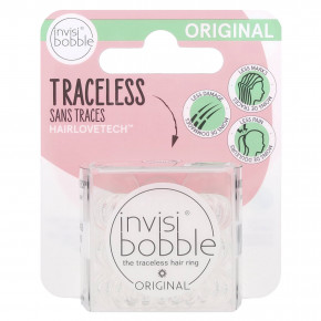 Invisibobble, Original, кольцо для волос, без запаха, 3 шт. (Товар снят с продажи) в Москве - eco-herb.ru | фото
