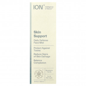 ION Intelligence of Nature, Skin Support, спрей для лица для ежедневной защиты, для всех типов кожи, 100 мл (3,4 жидк. унции) в Москве - eco-herb.ru | фото