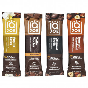 IQBAR, IQJOE®, растворимый кофе для энергии, ясности ума и настроения, набор разных вкусов, 16 стиков по 8 г (0,28 унции) в Москве - eco-herb.ru | фото