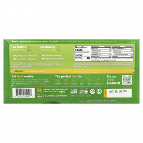 IQBAR, IQMIX®, смесь для увлажнения, чистоты и настроения, лимон и лайм, 20 пакетиков по 8 г (0,28 унции) в Москве - eco-herb.ru | фото