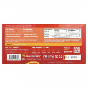 IQBAR, IQMIX®, смесь для увлажнения, чистоты и настроения, со вкусом красного апельсина, 20 палочек по 8 г (0,28 унции) в Москве - eco-herb.ru | фото