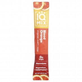 IQBAR, IQMIX®, смесь для увлажнения, чистоты и настроения, со вкусом красного апельсина, 20 палочек по 8 г (0,28 унции) в Москве - eco-herb.ru | фото