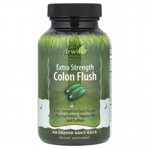 Irwin Naturals, Colon Flush™, 60 капсул с жидкостью - описание | фото