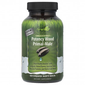 Irwin Naturals, Potency Wood Primal-Male ™, 60 мягких таблеток в Москве - eco-herb.ru | фото