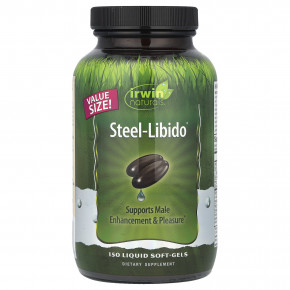 Irwin Naturals, Steel-Libido®, 150 желатиновых капсул - описание