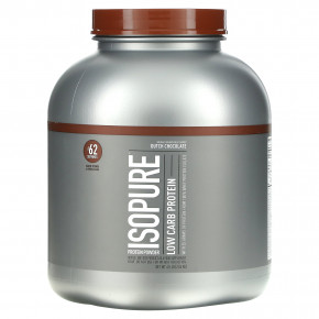 Isopure, Низкоуглеводный протеиновый порошок, датский шоколад, 2,04 кг (4,5 фунта) - описание