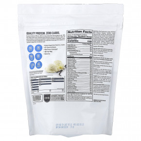 Isopure, протеиновая смесь для приготовления напитка без углеводов, со вкусом ванили, 480 г (1,06 фунта) в Москве - eco-herb.ru | фото