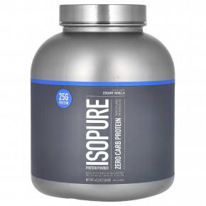 Isopure, Zero Carb, протеиновый порошок, кремовая ваниль, 2,04 кг (4,5 фунта) - описание