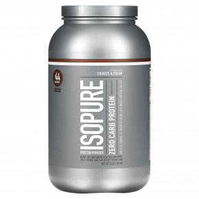 Isopure, Zero Carb, протеиновый порошок со вкусом печенья и крема, 1,36 кг (3 фунта) в Москве - eco-herb.ru | фото