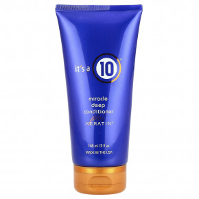 It's a 10, Miracle Deep Conditioner, Plus Keratin®, 148 мл (5 жидк. унц.) - описание | фото