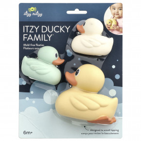 itzy ritzy, Itzy Ritzy Ducky Family™, игрушка для ванны, для детей от 6 месяцев, 3 шт. в Москве - eco-herb.ru | фото