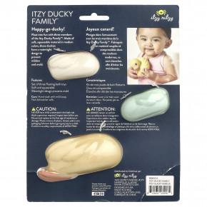 itzy ritzy, Itzy Ritzy Ducky Family™, игрушка для ванны, для детей от 6 месяцев, 3 шт. в Москве - eco-herb.ru | фото