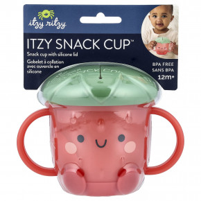 itzy ritzy, Itzy Snack Cup ™, для детей от 12 месяцев, со вкусом клубники, 1 стакан в Москве - eco-herb.ru | фото