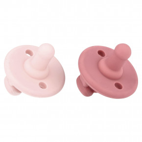 itzy ritzy, Sweetie Soother™, пустышки из пищевого силикона, для детей от 0 месяцев, дизайн «бантик», 2 пустышки в Москве - eco-herb.ru | фото