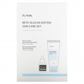 iUNIK, Beta-Glucan Edition Skin Care Set, Cream & Mini Serum, 2 Piece Set в Москве - eco-herb.ru | фото