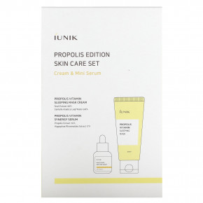 iUNIK, Propolis Edition Skin Care Set, Cream & Mini Serum, 2 Piece Set в Москве - eco-herb.ru | фото