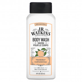J R Watkins, Гель для душа, грейпфрут, 532 мл (18 жидк. унц.) в Москве - eco-herb.ru | фото