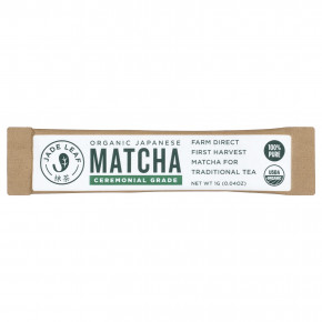 Jade Leaf Matcha, Органический японский матча, 7 пакетиков по 1 г (0,04 унции) в Москве - eco-herb.ru | фото