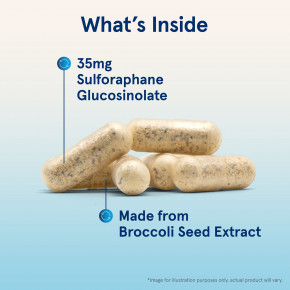 Jarrow Formulas, BroccoMax для веганов, 60 растительных капсул (17,50 мг в 1 капсуле) в Москве - eco-herb.ru | фото