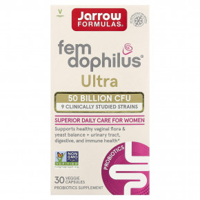 Jarrow Formulas, Fem-Dophilus® Ultra, 30 растительных капсул в Москве - eco-herb.ru | изображение Jarrow Formulas, Fem-Dophilus® Ultra, 30 растительных капсул в Москве - eco-herb.ru | фото