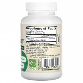 Jarrow Formulas, мастиковая смола, веганский продукт, 120 вегетарианских капсул (500 мг в 1 капсуле) в Москве - eco-herb.ru | изображение Jarrow Formulas, мастиковая смола, веганский продукт, 120 вегетарианских капсул (500 мг в 1 капсуле) в Москве - eco-herb.ru | фото