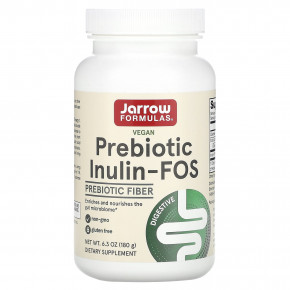 Jarrow Formulas, пребиотики с инулином и фруктоолигосахаридами, порошок, 180 г (6,3 унции) в Москве - eco-herb.ru | фото
