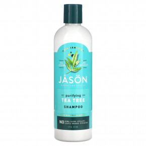 Jason Natural, Hair Remedies, очищающий шампунь с чайным деревом, 355 мл (12 жидк. унц.) в Москве - eco-herb.ru | фото