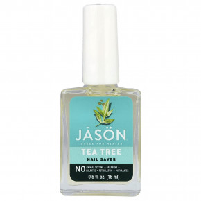 Jason Natural, Средство для ухода за ногтями с чайным деревом, 15 мл (0,5 жидк. унц.) - описание | фото