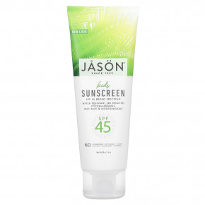 Jason Natural, Sun, Детский солнцезащитный крем, SPF 45, 4 унции (113 г) в Москве - eco-herb.ru | фото