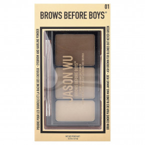 Jason Wu, Brows Before Girl, пудра для бровей и линии роста волос, оттенок 01 Эдди, 6,4 г (0,23 унции) в Москве - eco-herb.ru | фото