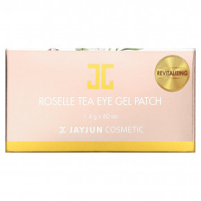 Jayjun Cosmetic, Гель-патч для кожи вокруг глаз Roselle Tea, восстанавливающий, 60 патчей по 1,4 г (0,04 унции) в Москве - eco-herb.ru | фото