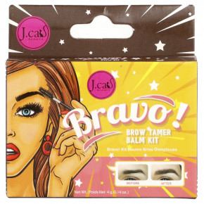 J.Cat Beauty, Браво! набор бальзамов для бровей, BBK101 White, 4 г (0,14 унции) в Москве - eco-herb.ru | изображение J.Cat Beauty, Браво! набор бальзамов для бровей, BBK101 White, 4 г (0,14 унции) в Москве - eco-herb.ru | фото