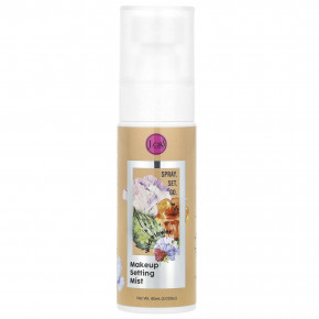 J.Cat Beauty, Spray, Set, Go, спрей для фиксации макияжа, матовый финиш, полевые цветы, 60 мл (2,028 унции) - описание | фото