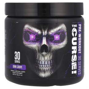 JNX Sports, The Curse!®, Pre-Workout, Dark Grape, 5.3 oz (150 g) в Москве - eco-herb.ru | фото