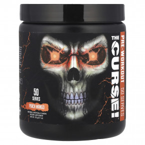 JNX Sports, The Curse! ®, предтренировочный комплекс, персик и манго, 275 г (9,7 унции) в Москве - eco-herb.ru | фото