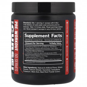 JNX Sports, The Curse!®, предтренировочный комплекс, со вкусом арбуза, 255 г (8,9 унции) в Москве - eco-herb.ru | фото