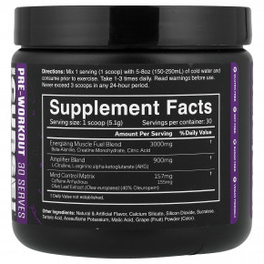 JNX Sports, The Curse!®, предтренировочный комплекс, со вкусом темного винограда, 153 г (5,4 унции) в Москве - eco-herb.ru | фото