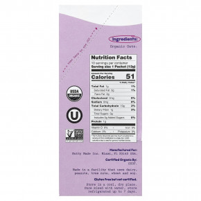 JOI, органическое овсяное сухое молоко, 10 пакетиков по 12 г (0,42 унции) в Москве - eco-herb.ru | фото